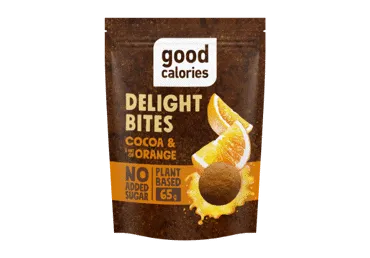Datulių užkandis su apelsinais ir kakava GOOD CALORIES, 65 g