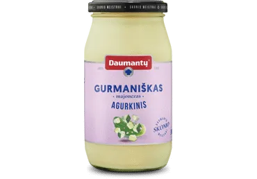 DAUMANTŲ GURMANIŠKAS agurkinis majonezas, 55 % rieb., 400 g