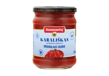Pomidorų padažas DAUMANTŲ KARALIŠKAS (originalaus skonio), 500 g
