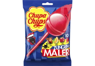 Dažantys ledinukai CHUPA CHUPS TONGUE PAINTER, 120 g