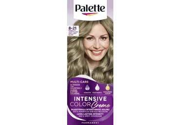 Palette ICC matu krāsa 8-21 gaiši pelnu blonds