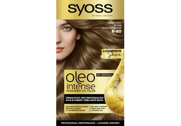 Dažomasis plaukų kremas SYOSS OLEO INTENSE, Nr. 6-80, 1 vnt.