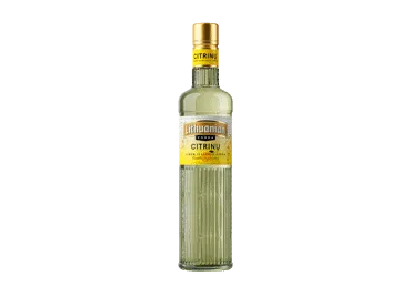 Degtinė LITHUANIAN VODKA AUKSINĖ citrinų skonio, 38 %, 0,5 l