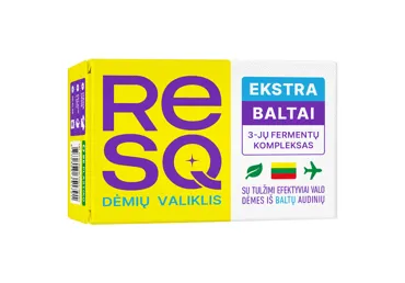 Dėmių valiklis RESQ (baltų audinių), 90 g