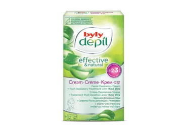 Depiliacinis veido kremas BYLY DEPIL ALOE VERA, 5 vnt