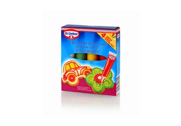 Dekoratīvie glazuras zīmuļi DR. OETKER 76g