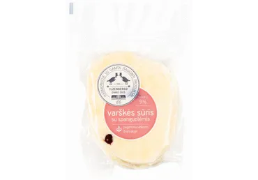 Ilzenbergo desertinis varškės sūris su spanguolėmis, 400 g