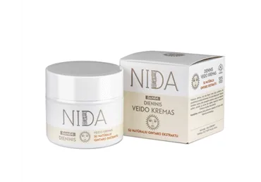 Dieninis veido kremas NIDA su gintaro ekstraktu, 50 ml
