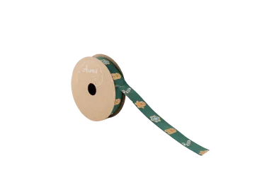 Dāvanu lente zaļa 1,5cmx3m