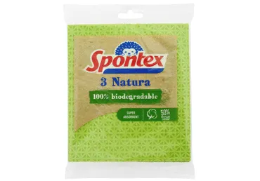 Drėgnosios kempinės-šluostės SPONTEX (3 vnt.), 3 vnt.