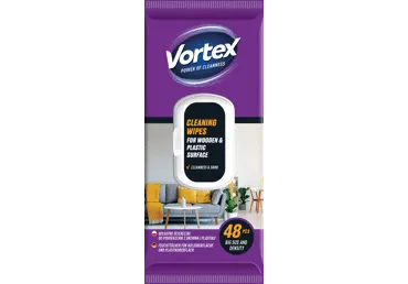 Mitrās salvetes VORTEX mēbelēm 48gab.