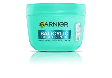Drėkinamasis kremas-šerbetas Garnier Pure Active Salicylic Fresh & Matte