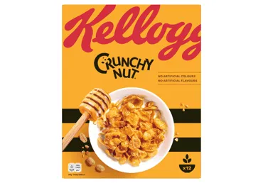 Dribsniai KELLOGG'S CRUNCHY NUT, 375 g