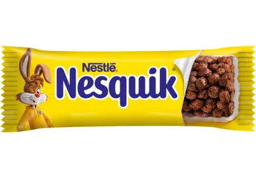 Pusryčių dribsnių batonėlis su vitaminais ir mineralinėmis medžiagomis NESTLE NESQUIK, 25 g