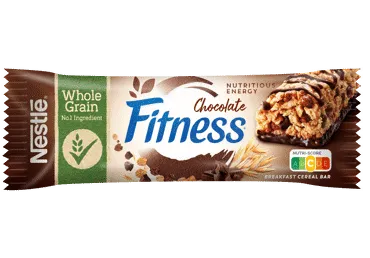 Dribsnių batonėlis NESTLE FITNESS su šokoladu, 23.5 g