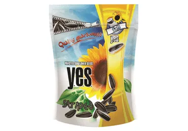 Saulespuķu sēklas YES svītrainās sālītas 150g