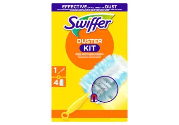 Dulkių šluotelė SWIFFER mini rinkinys +4vnt