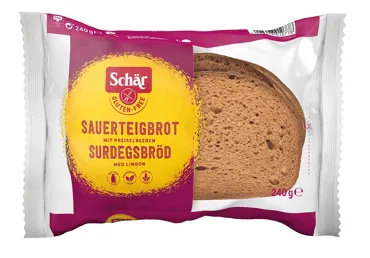 Duona SCHAR SURDEGSBROT (be glitimo), 240 g