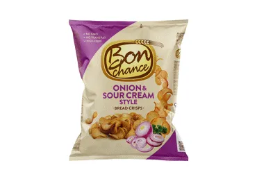 Duonos traškučiai BON CHANCE, grietinės ir svogūnų skonio, 240 g