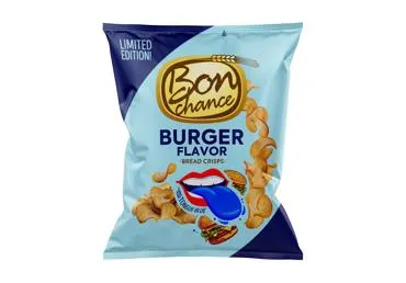 Duonos traškučiai BON CHANCE, mėsainių skonio, 120 g