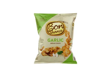 Duonos traškučiai BON CHANCE su česnakais, 120 g