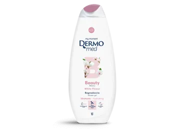 Dušo želė DERMOMED BEAUTY WHITE FLOWER, 750 ml