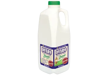 DVARO pienas, 2,5 % rieb., pasterizuotas, 2 l