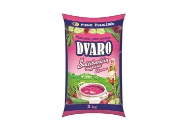 DVARO šaltibarščių rūgpienis, 6 % rieb., 1 kg