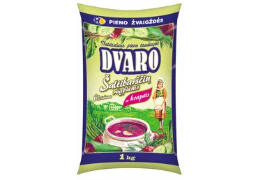 Šaltibarščių rūgpienis su krapais DVARO 6% rieb., 1kg