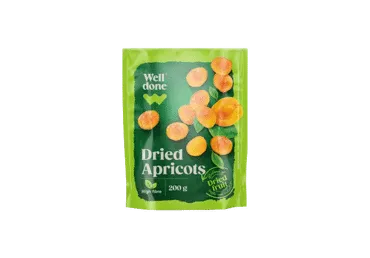 Žāvētas aprikozes WELL DONE 200g