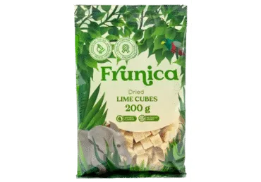 Džiovinti citrinų kubeliai be pridėtinio cukraus FRUNICA, 200 g