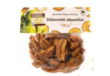 Džiovinti obuoliai, 100 g