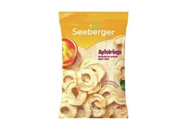 Džiovinti obuolių žiedai SEEBERGER, 80 g