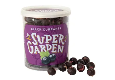 Džiovinti šaltyje juodieji serbentai SUPERGARDEN, 30 g