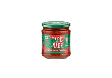 Džiovintų pomidorų tapenada WELL DONE, 190 g
