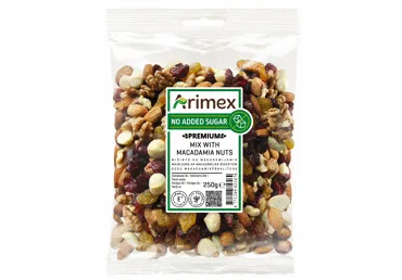 Džiovintų uogų ir riešutų mišinys ARIMEX, 250 g