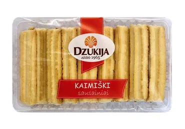 DZŪKIJOS KAIMIŠKI sausainiai su sviestu, 255 g