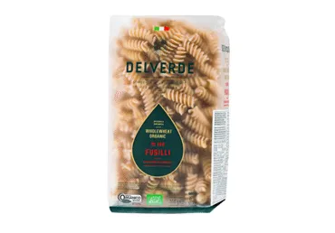 Ekologiški visų grūdo d. makaronai DELVERDE FUSILLI,Nr.146(sraigt.), 500 g