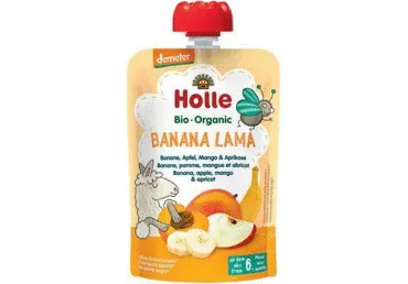 BIO biezenis HOLLE Banana Lama augļu 100g