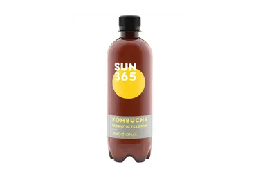 Eko gazuot.gaivus.arbatos gėrim.SUN365 KOMBUCHA TRADITIONAL, 500 ml