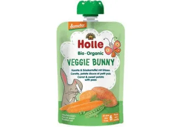 BIO biezenis HOLLE Veggie Bunny dārzeņu 100g