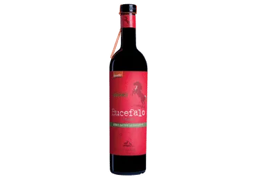 Eko. raudonasis pusiau sausas vynas BUCEFALO APPASSIMENTO, 750 ml