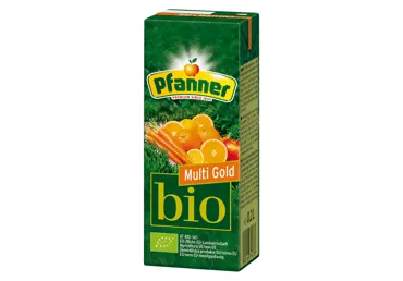 Ekol. gėrimas MULTI GOLD PFANNER, 200 ml