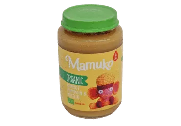 Ekol. MAMUKO morkų, moliūgų ir bulvių košė, nuo 6 mėn., 190 g