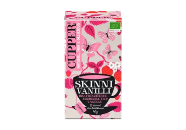 BIO augļu tēja CUPPER Skinni Vanilli 20x2g