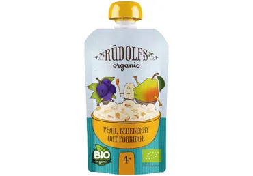 Putra RŪDOLFS BIO auzu-bumbieru-melleņu 4+ 110g