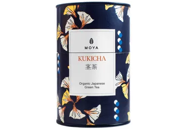 Ekologiška biri japoniška žalioji arbata MOYA KUKICHA, 60 g