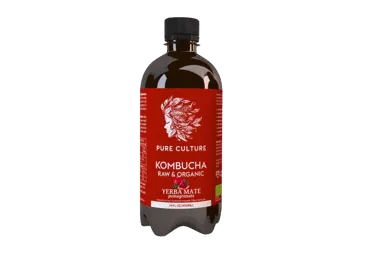 Ekologiška fermentuota granatų skonio kombučia, 400 ml