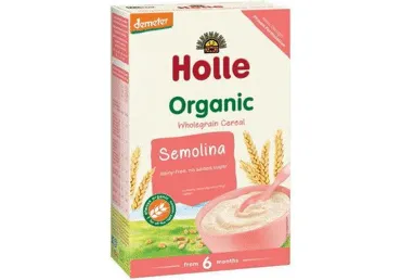 Ekologiška manų kruopų košė HOLLE, nuo 6 mėn., 250 g