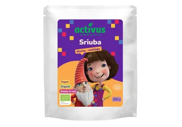Ekologiška morkų ir sviestinių moliūgų sriuba ACTIVUS x Kakė Makė, 200 g